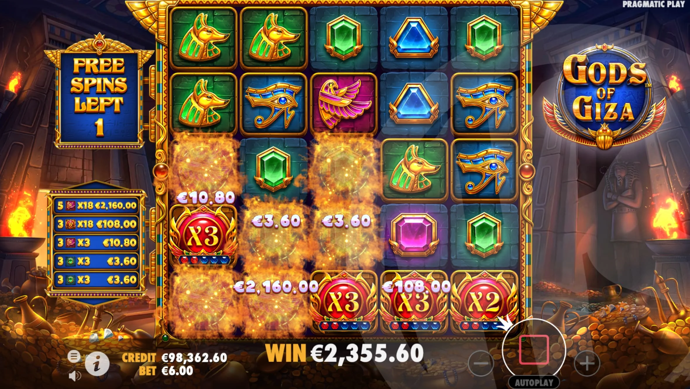 Gods of Giza Slot Review pic 13